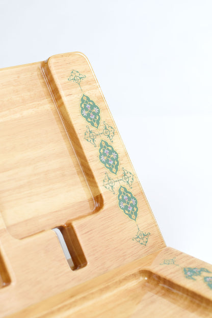 Serene Desk Organizer, , Hand-Painted, Rubber Wood