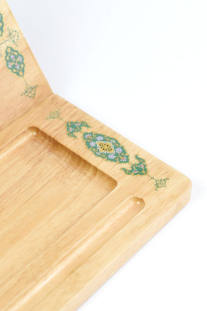 Serene Desk Organizer, , Hand-Painted, Rubber Wood