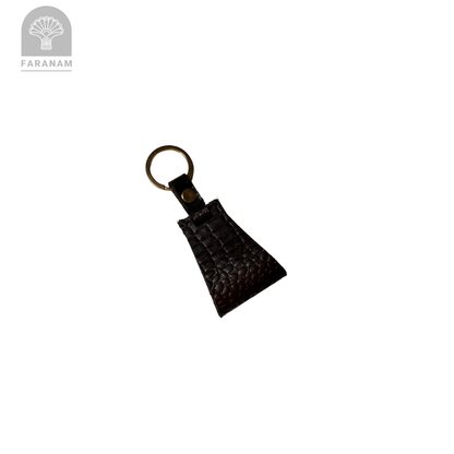 Victor Card Holder, Ostrich Leg Leather