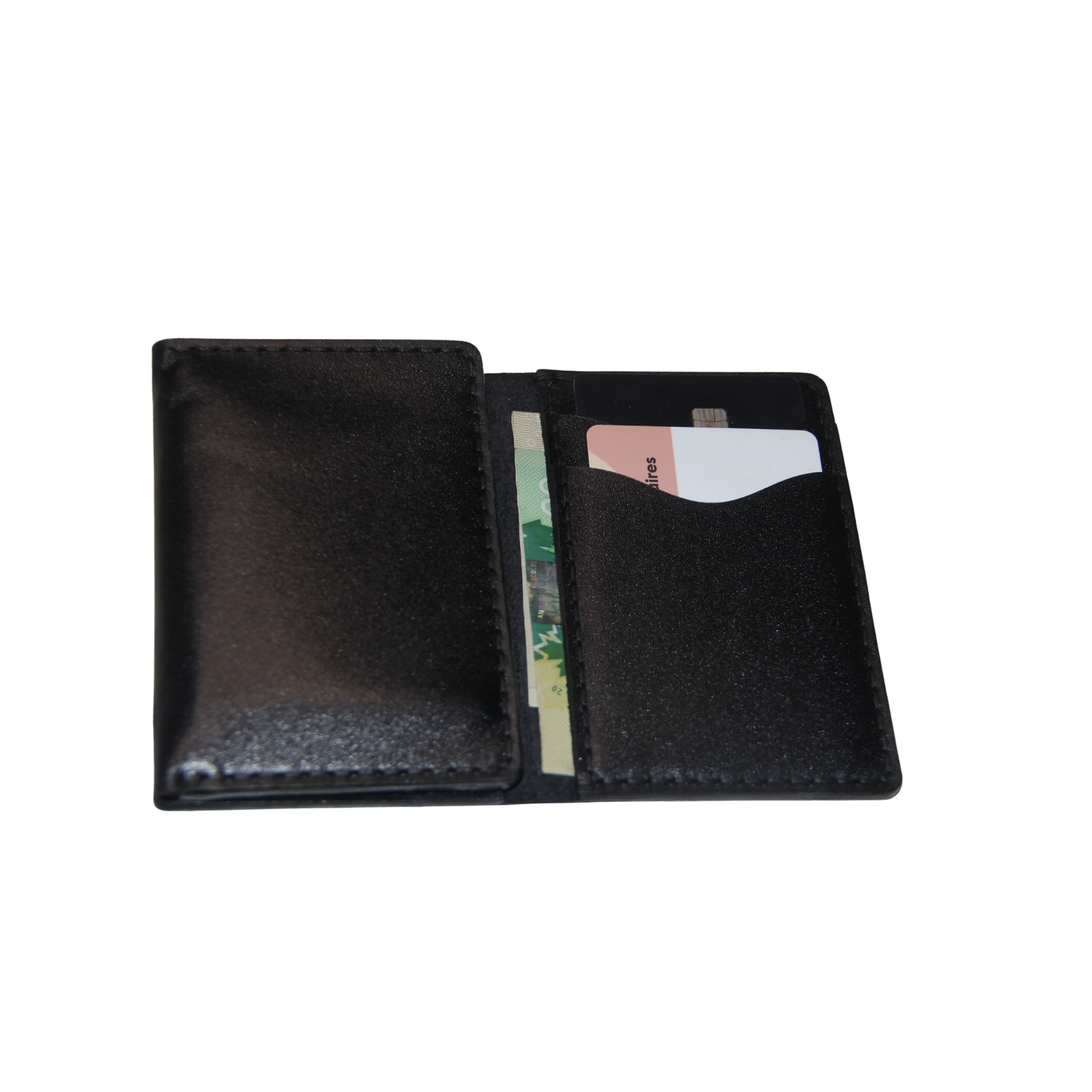 Saya Trifold Cardholder, Cowhide leather