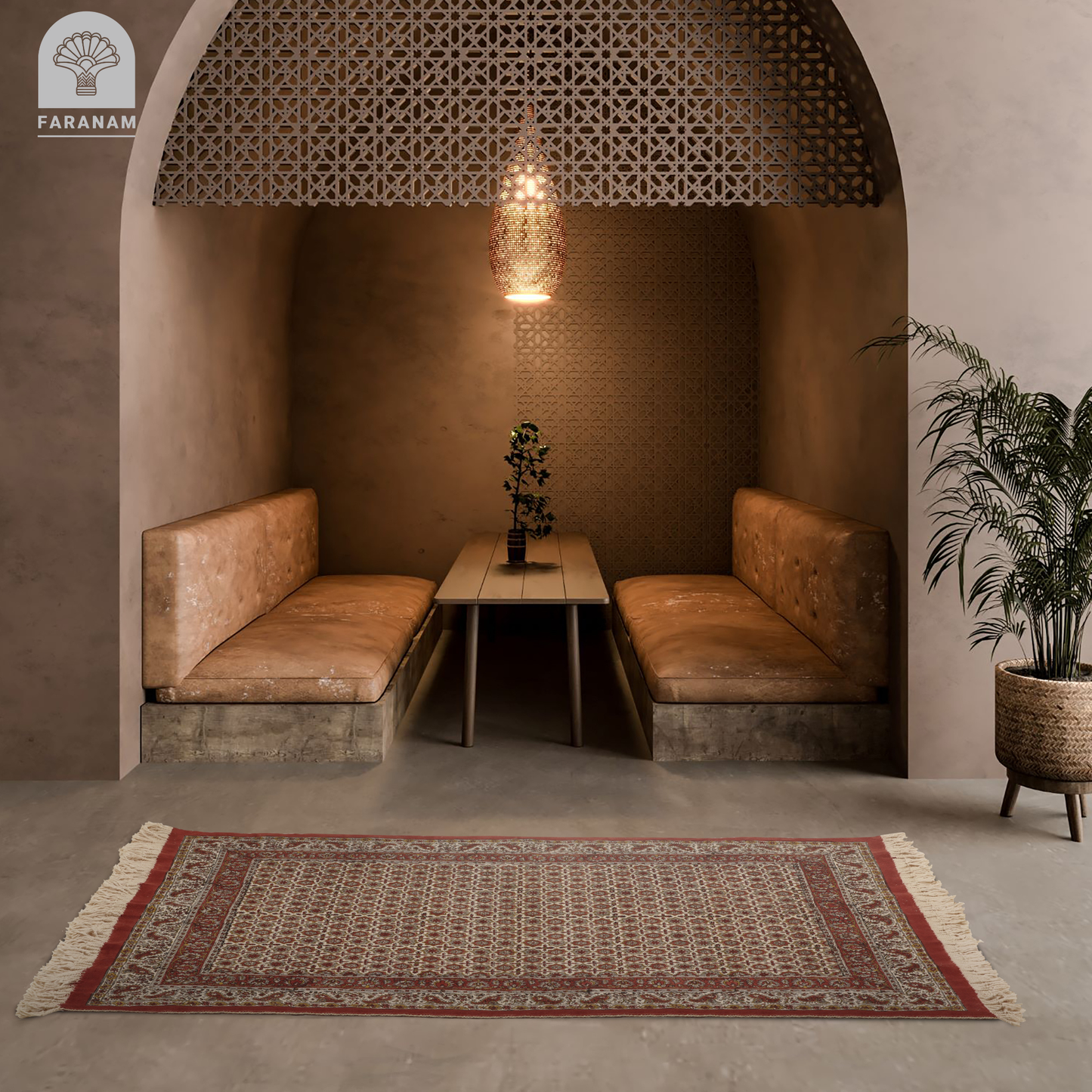 Asareh Heritage Cotton Rug