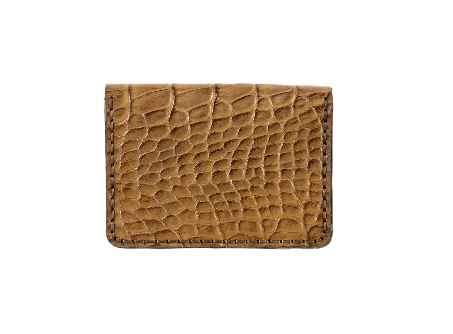 Aris Trifold Wallet, Ostrich Leg Leather