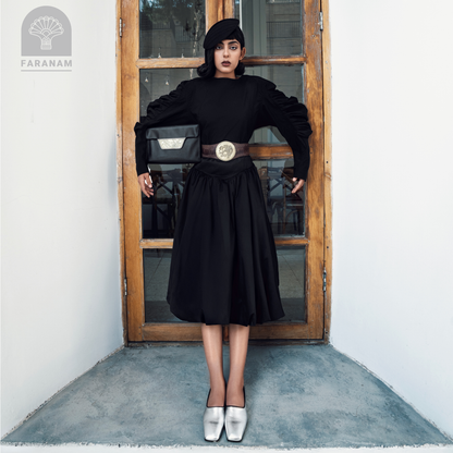 Vala Hand Etched Leather Bag