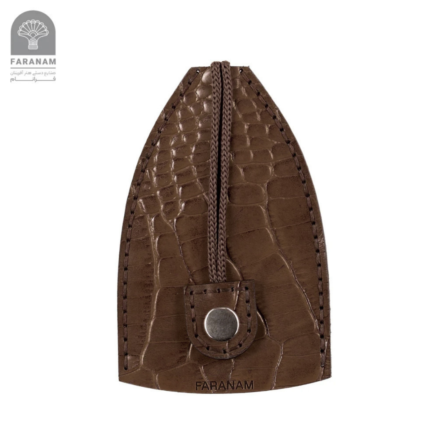 Farasa Leather Gift Set; Long wallet, bifold wallet, keychain, sunglasses cover