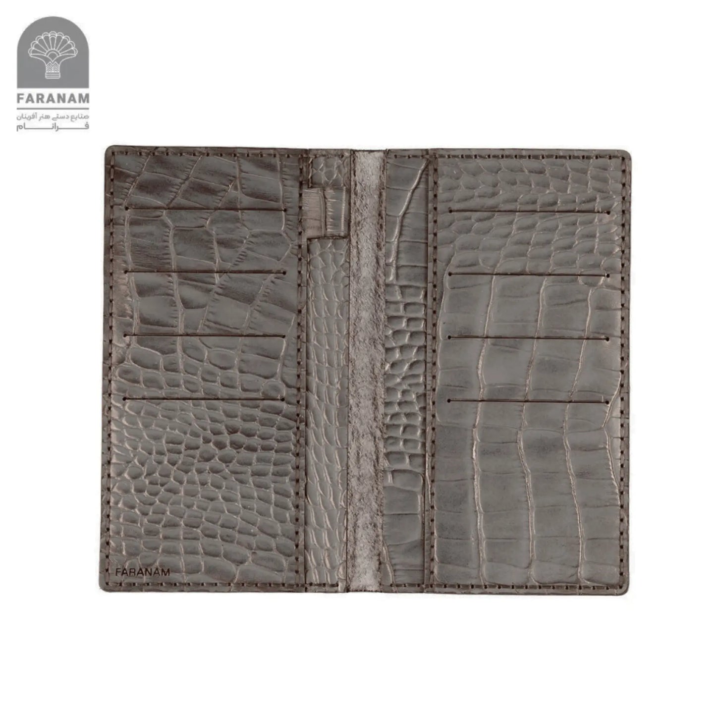 Farasa Leather Gift Set; wallet, bifold wallet, keychain, sunglasses cover, Hand-stitched Faranam