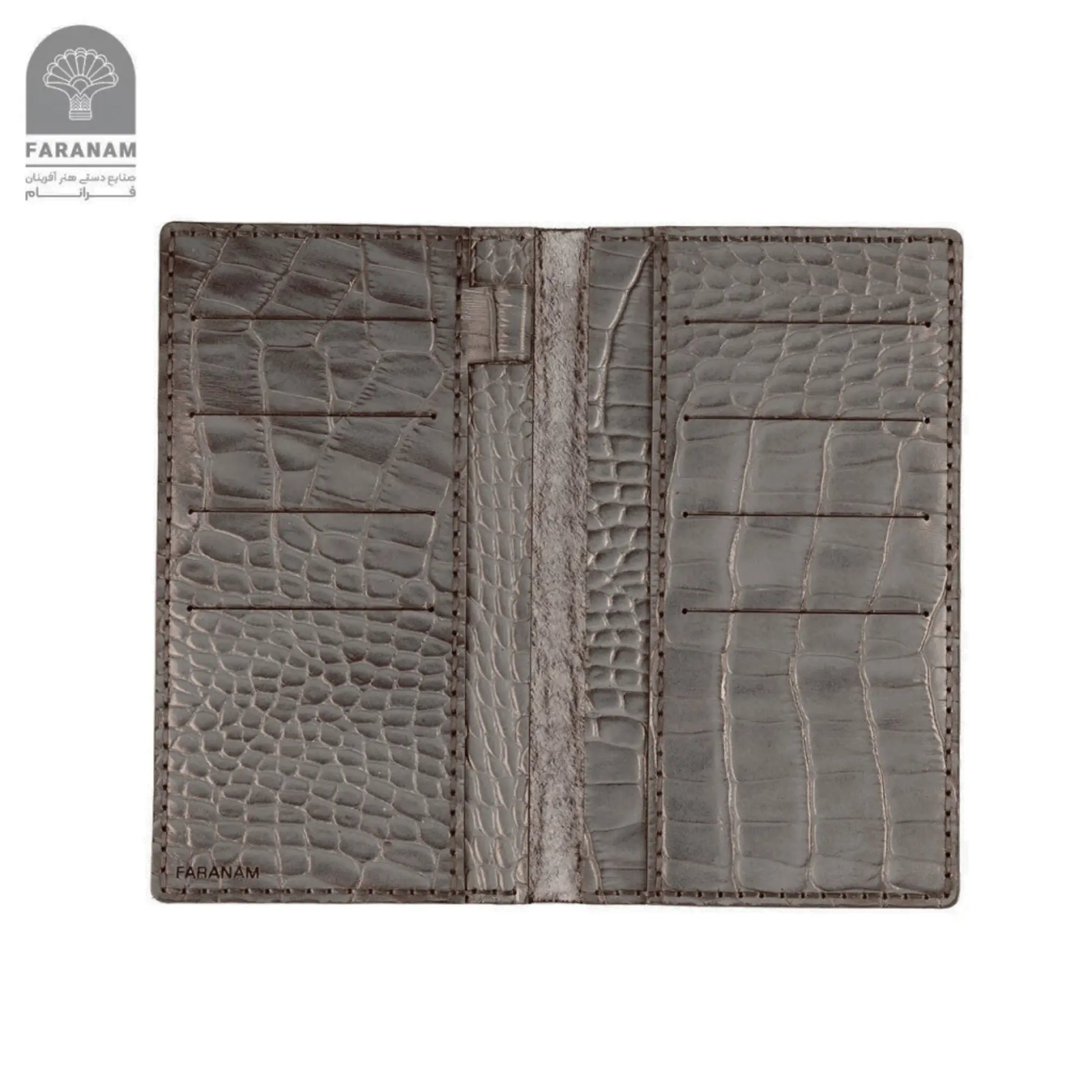 Farasa Leather Gift Set; wallet, bifold wallet, keychain, sunglasses cover, Hand-stitched Faranam