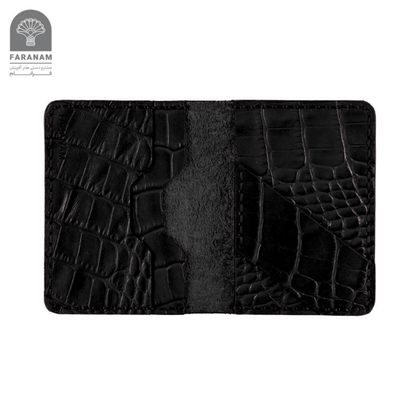 Farasa Leather Gift Set; Long wallet, bifold wallet, keychain, sunglasses cover