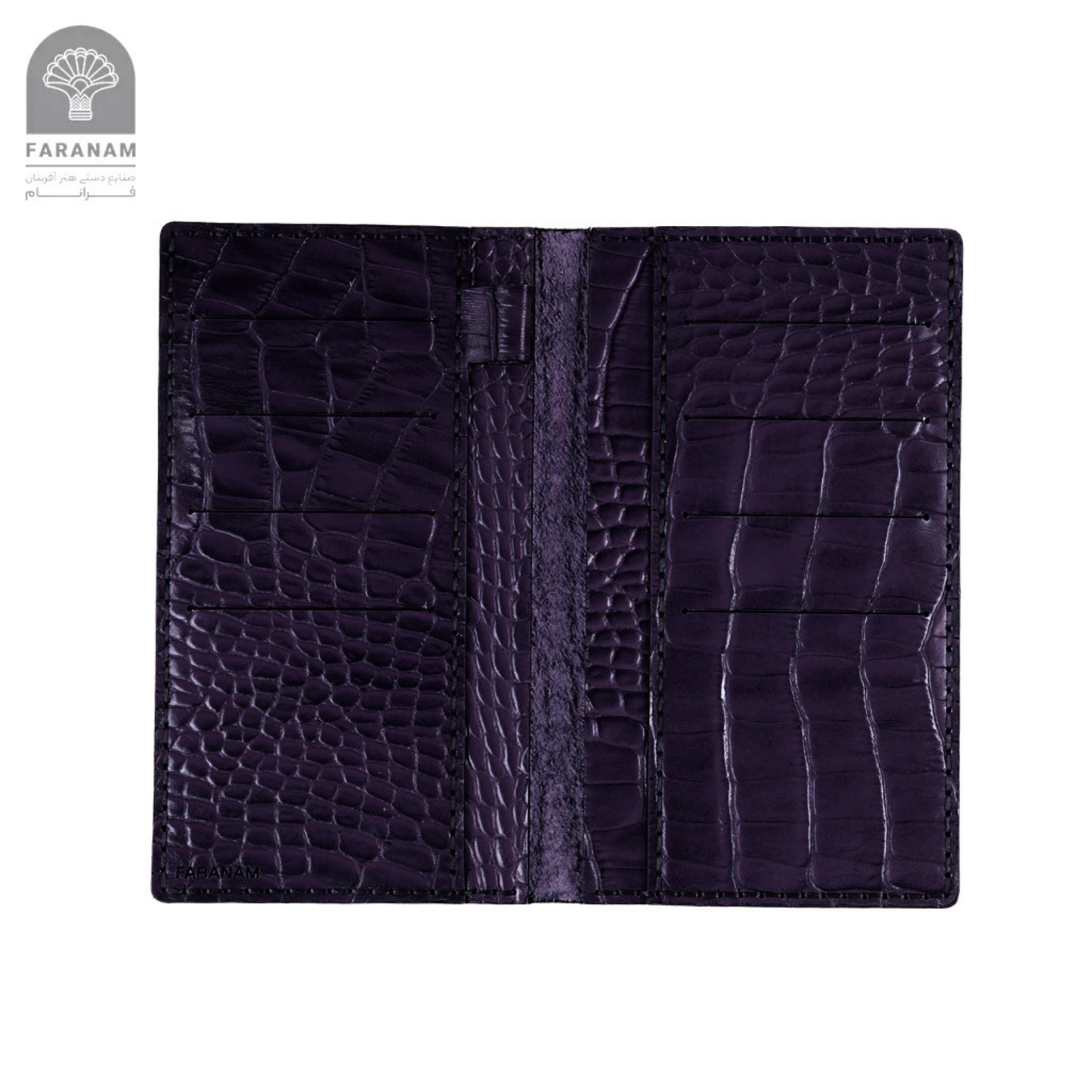 Asa long wallet, Cowhide Leather