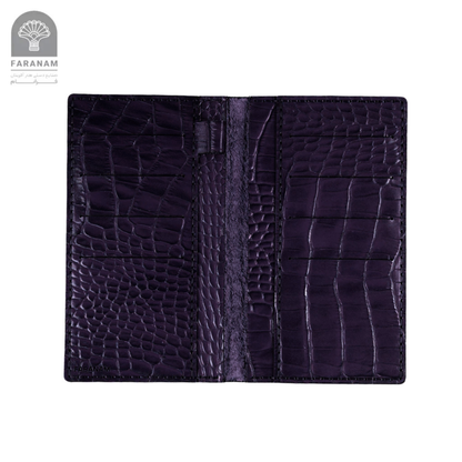 Asa long wallet, Cowhide Leather
